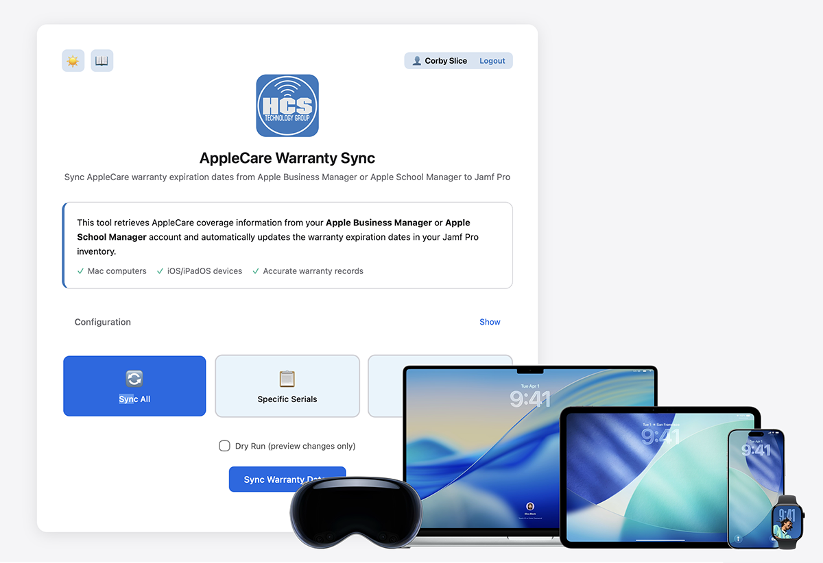 >AppleCare Warranty Sync for Jamf Pro